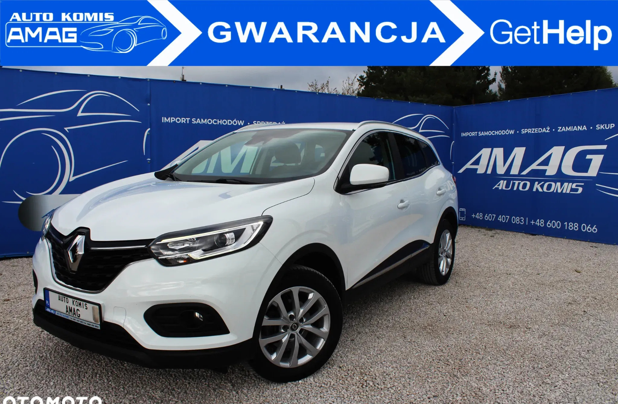 samochody osobowe Renault Kadjar cena 79900 przebieg: 100800, rok produkcji 2019 z Leśna